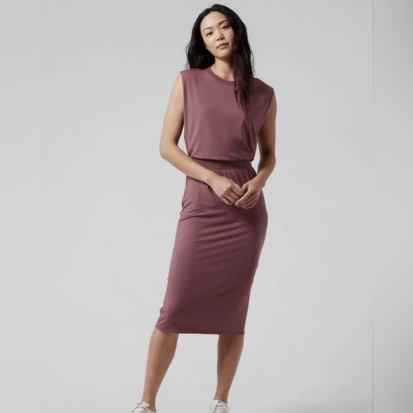 Athleta Dresses & Skirts - Athleta Santorini Cinch Dress Size Medium NWOT